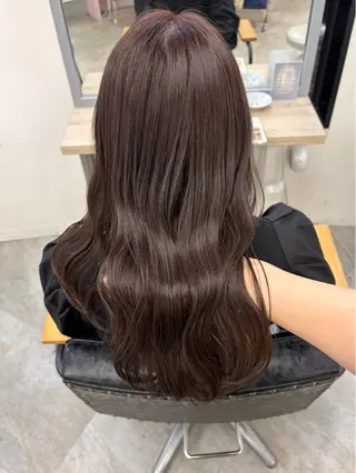 ロング カラー otoha✳︎ くすみカラーのヘアスタイル