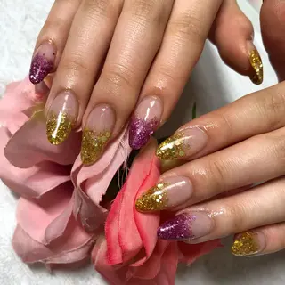 セミロング ネイル 《LB》ラブリエ Nail&eyeのマツエク・マツパデザイン