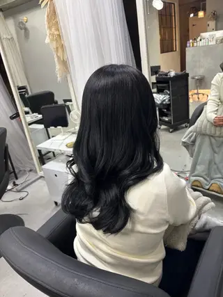 ロング カラー XELM高崎 nearaのヘアスタイル