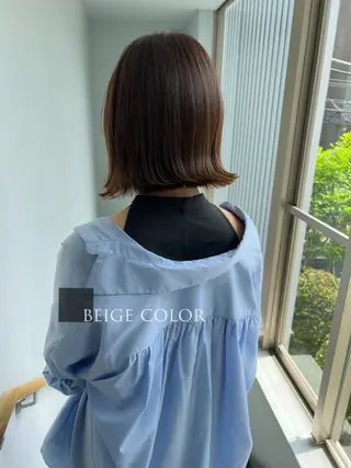 ミディアム ウラノ ソウシのヘアスタイル