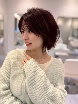 ショート カラー 高島 悠吾のヘアスタイル