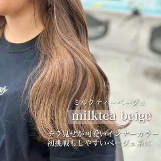 ロング カラー ♡ダブルカラー特化♡ miyuのヘアスタイル