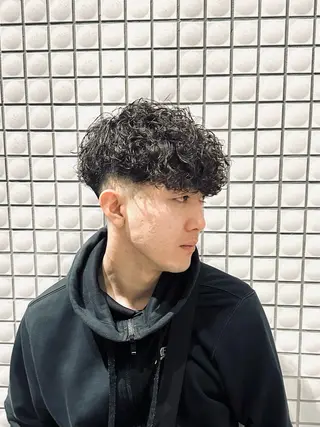ショート パーマ メンズ 💈メンズパーマ💈 ナカザワ　　リョウのヘアスタイル