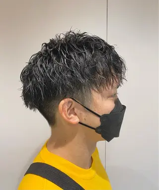 ショート パーマ 髪質改善推し 巽のヘアスタイル