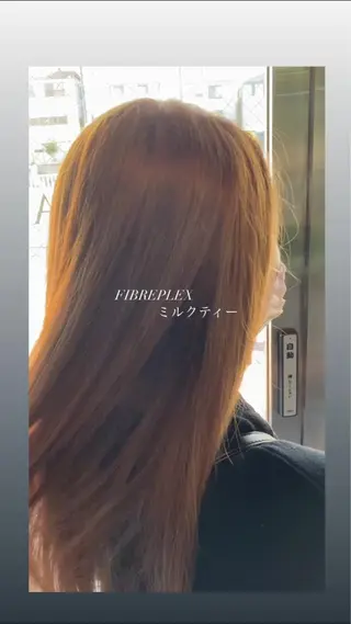 ロング 北田 瑠人のヘアスタイル