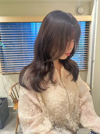 ロング 🦮shiori アイドルオタク🦮のヘアスタイル