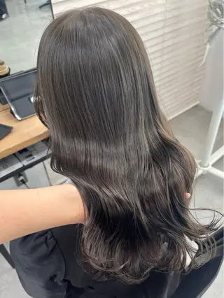 ロング カラー ヘアアレンジ 🫧透明感カラー/ ナルハ🫧のヘアスタイル