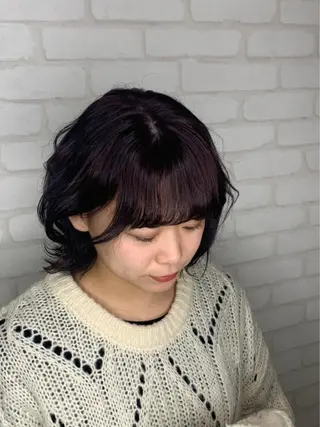 ミディアム くせ毛多毛特化 高橋　淳のヘアスタイル