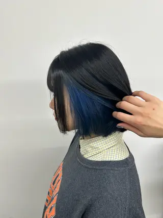 ショート カラー PELEハイトーン shinobuのヘアスタイル
