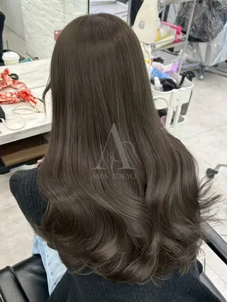 カラー 韓国ヘア/谷田 成美のヘアスタイル