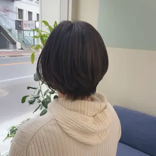 ショート カラー 林 真之介のヘアスタイル