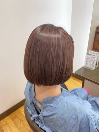 ショート カラー 透明感艶カラー/ 岡田澪香のヘアスタイル