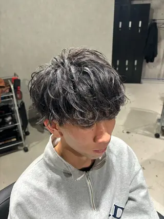 メンズ _WHITE / KENTOのヘアスタイル