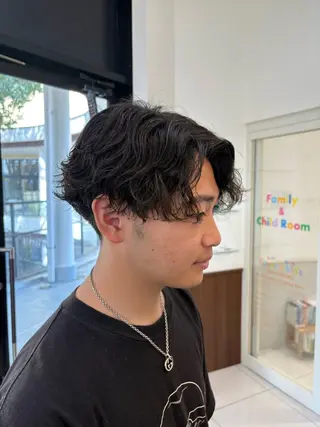 メンズ 渡辺 将功のヘアスタイル