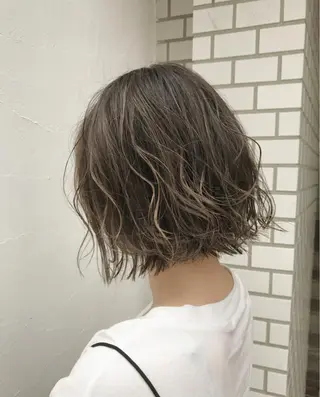ミディアム カラー メンズカット特化柏駅 徒歩3分LOUのヘアスタイル