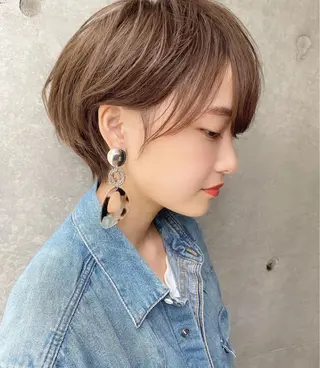 ショート リーフ あんなのヘアスタイル
