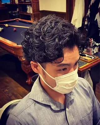 ミディアム 大塚 将吾のヘアスタイル