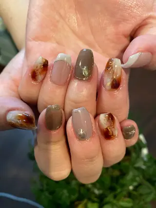 ネイル crystal ⭐︎ colorのネイルデザイン