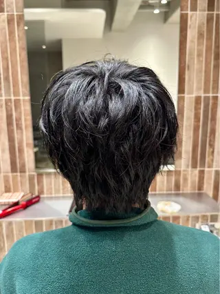 ショート メンズ 横浜/メンズ特化/ Farbe/田中颯斗のヘアスタイル