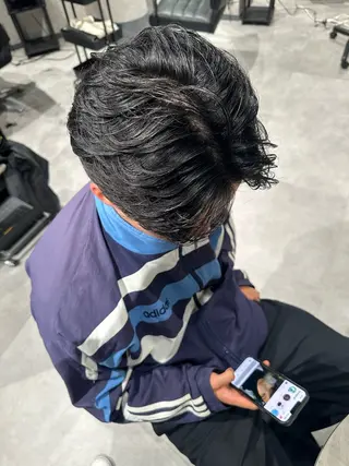 ショート ヘアアレンジ メンズ メンズヘア静岡 ✂︎Ryuheiのヘアスタイル