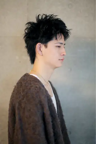 ショート メンズ ナガミ ショウのヘアスタイル