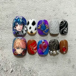 ネイル 東 千夏のネイルデザイン