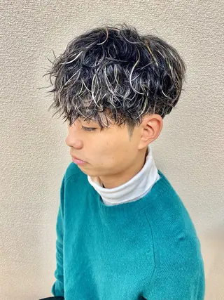 ショート パーマ メンズ 💈メンズ特化💈 河合智也のヘアスタイル