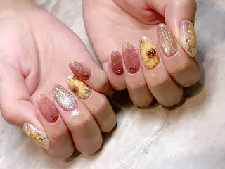 ネイル BLUE【ブルー】所属・NARUMI HYODOのネイルデザイン