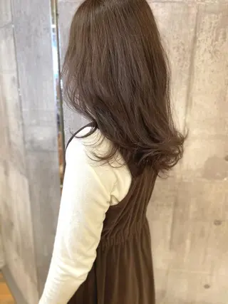 ミディアム カラー 田室 和幸のヘアスタイル