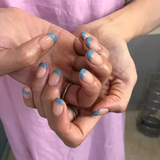 ネイル パラあり！フィルイン 美フォルムのネイルデザイン