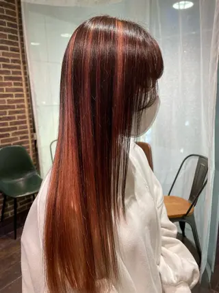 ロング カラー 韓国レイヤー🇰🇷 🤍🎀honokaのヘアスタイル