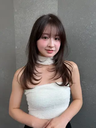 ミディアム 失敗しないレイヤー/ 顔まわり☀️しゅうとのヘアスタイル