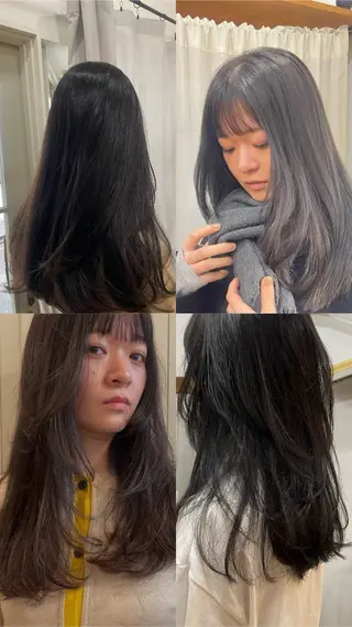 セミロング momoka ［pejite]のヘアスタイル