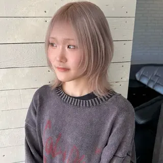 ミディアム ブリーチ特化💛 RYUTOのヘアスタイル
