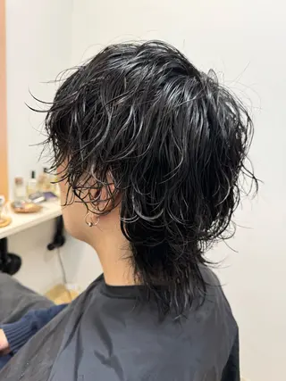 メンズ 大阪 美容師 林のヘアスタイル