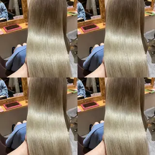 セミロング カラー レイヤー×艶髪特化 マネージャー安藤光司のヘアスタイル