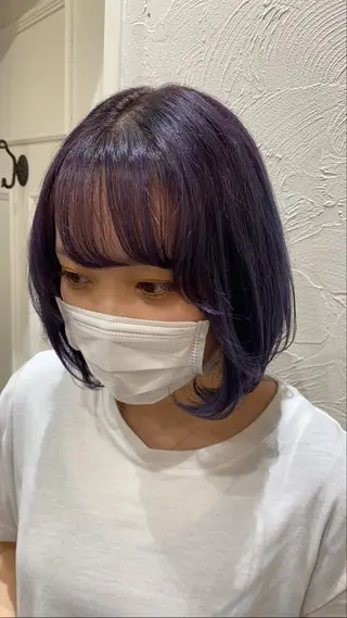 ショート カラー 前橋 姫奈のヘアスタイル
