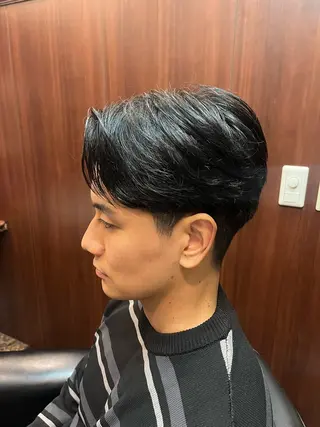 ミディアム メンズ 宮崎 陽樹のヘアスタイル