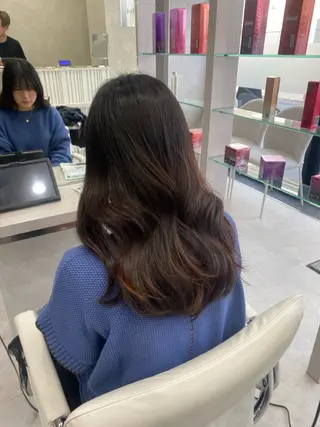 セミロング 髪質改善/レイヤー 🫧山本勇輝🫧のヘアスタイル