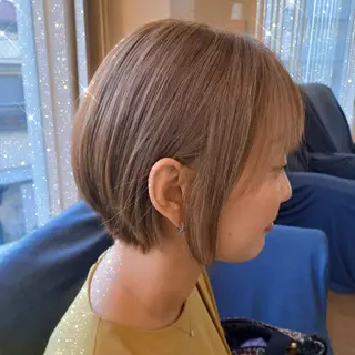 ショート カラー 飯田・髪質改善縮毛矯 正・カラー・パーマのヘアスタイル