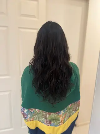 ロング パーマ 艶髪/レイヤーカット /メンズ/野口緑のヘアスタイル