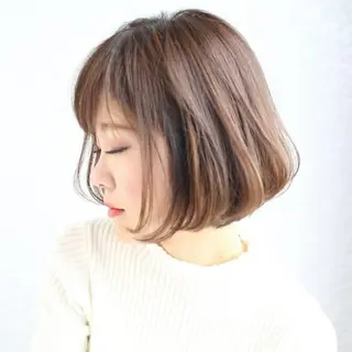 ミディアム ショート＆ボブ ヒロシのヘアスタイル