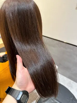 ロング カラー やまぐち あやみのヘアスタイル