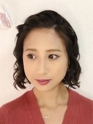 ヘアアレンジ マツエク・マツパ 新宿ヘアセットメイク Asa-mのヘアスタイル
