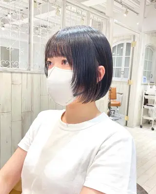 ショート ボブ指名No.1🌞 オガタのヘアスタイル