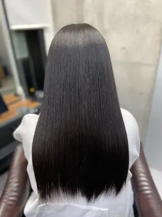 ロング 韓国/ワンホンヘア 髪質改善/MaCoのヘアスタイル