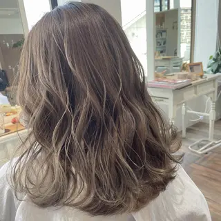 ミディアム 皆巳 達郎のヘアスタイル