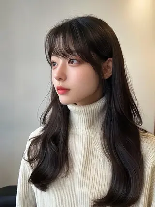 セミロング Yuta| 艶髪師💎のヘアスタイル