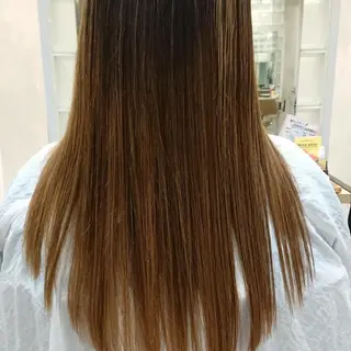 ロング カラー パーマ 🌸銀座一丁目/美髪 矯正🌸山田 隆介のヘアスタイル