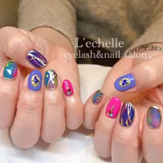 ネイル .. momoko🕊のネイルデザイン